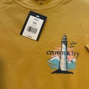 MENS CROWN & IVY TEE